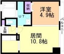 デュバール1の間取り画像