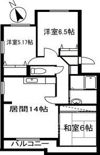 グリターパレスの間取り画像