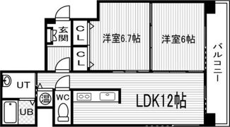 BLUE TREE111の間取り画像
