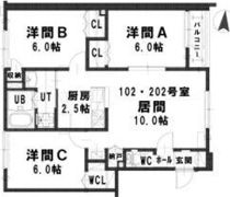 シエロ・ガーデンの間取り画像