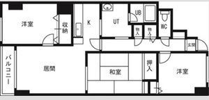 トーワ北7条の間取り画像
