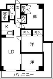 元町ガーデンの間取り画像