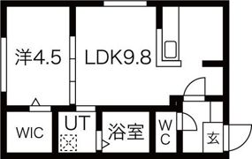patio豊平公園の間取り画像