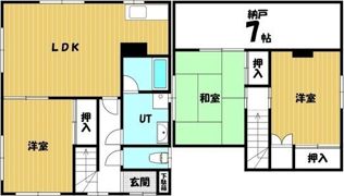 貸家（5-6）の間取り画像