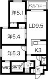 L’Orange（オランジュ）の間取り画像