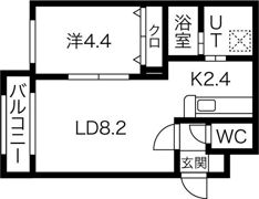 MTガーデン発寒南の間取り画像