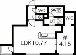 Reve新札幌の間取り画像