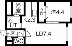 コムズひばりが丘の間取り画像