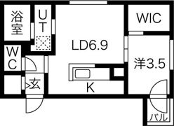 ecoa青葉4丁目の間取り画像