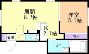 ひばりが丘ハウス A棟の間取り画像