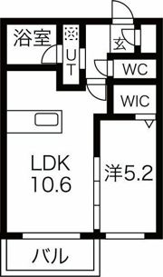 ALPHA新札幌の間取り画像