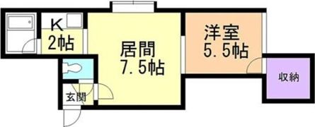 スカイライフの間取り画像