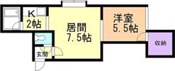 スカイライフの間取り画像