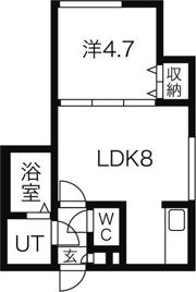 エクセル新札幌の間取り画像