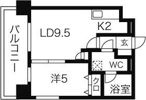LEONE中島公園の間取り画像