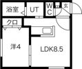 Raffine中島公園の間取り画像