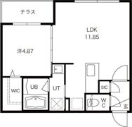 Orangerie612（オランジュリー612）の間取り画像