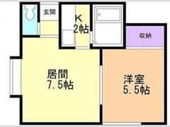 プリマベーラ北郷Iの間取り画像