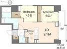 S-RESIDENCE大通公園admirioの間取り画像