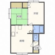 シャトーノース29の間取り画像
