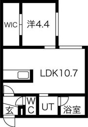 Galley-la Souenの間取り画像