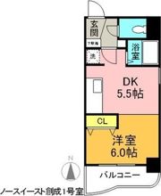 ノースイースト創成の間取り画像