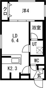 Flandre桑園（フランドール桑園）の間取り画像