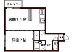 プリンスプラザ山鼻の間取り画像