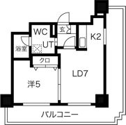 ジュエルタワーの間取り画像