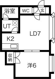 フォーサイト大通東IIIの間取り画像