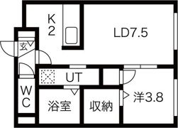 fairy luluの間取り画像