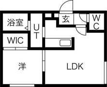 blanc南円山の間取り画像