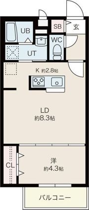 ファランドール宮の森の間取り画像
