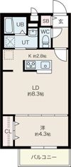 ファランドール宮の森の間取り画像