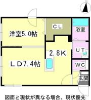 MODERNO ODORI HIGASHIの間取り画像