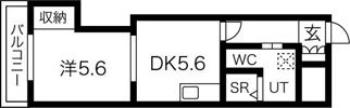朝日プラザ北7条A棟の間取り画像