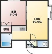 ルーラン北郷の間取り画像