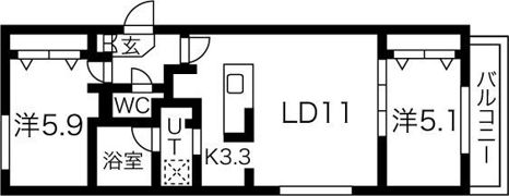 AJITO 1513の間取り画像