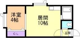 アークコート学園前の間取り画像