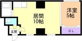 パークヒルズ月寒中央の間取り画像