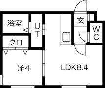 HOPE南7条の間取り画像