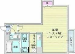 プリオール北27条の間取り画像