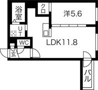 グローカル本郷通の間取り画像