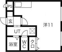 モスト豊平8・9の間取り画像