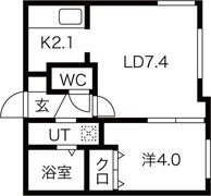Encore豊平公園の間取り画像