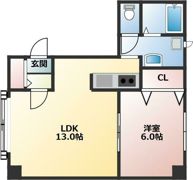 メゾン・ドの間取り画像