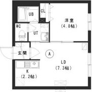 ル・ヌアージュ平岸の間取り画像