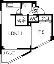 グランベル美園の間取り画像