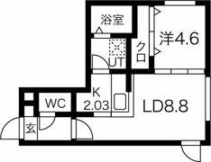 Balboni平岸の間取り画像
