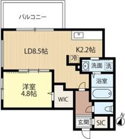 Fortune Terrace平岸の間取り画像